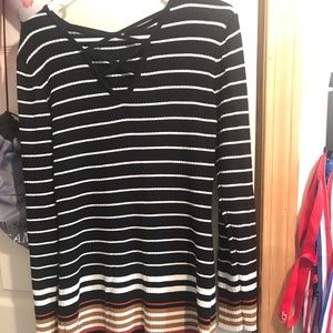 Long sleeve sweater dress